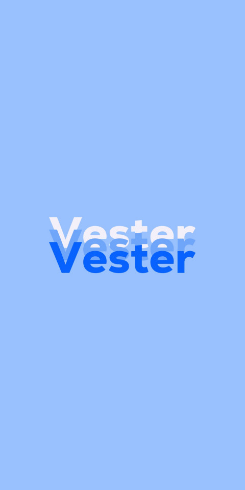 Free photo of Name DP: Vester