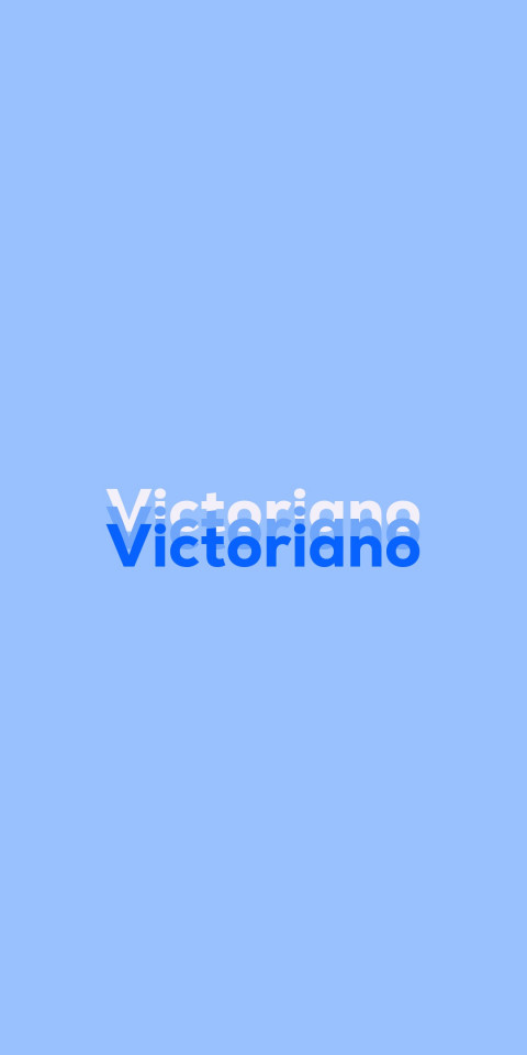 Free photo of Name DP: Victoriano