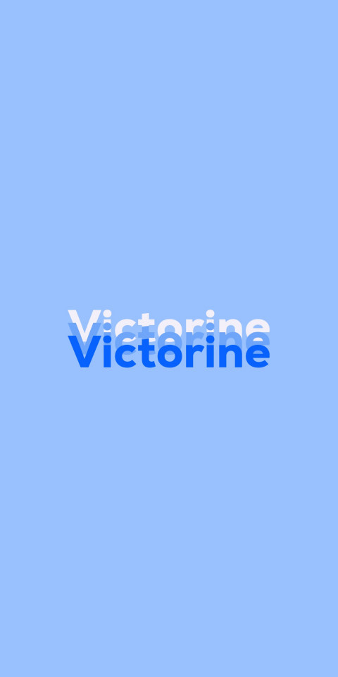 Free photo of Name DP: Victorine