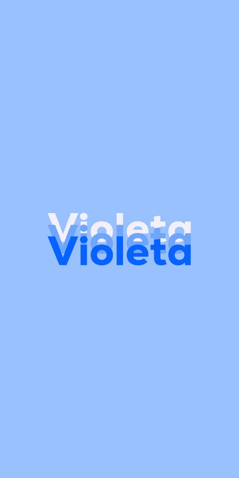 Free photo of Name DP: Violeta