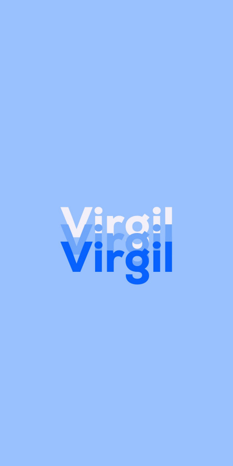 Free photo of Name DP: Virgil