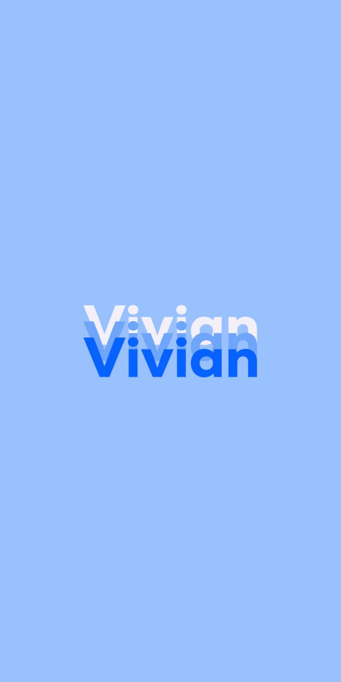 Free photo of Name DP: Vivian