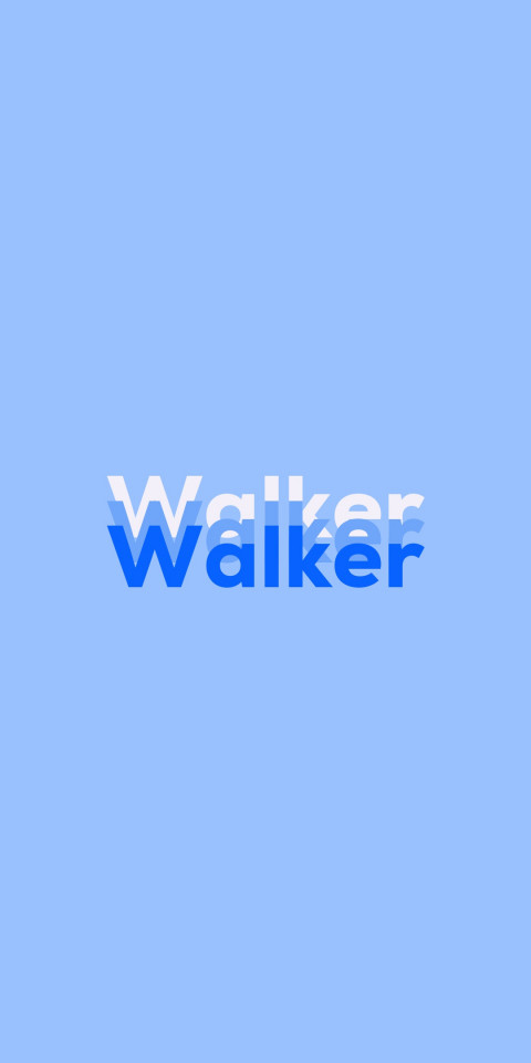 Free photo of Name DP: Walker