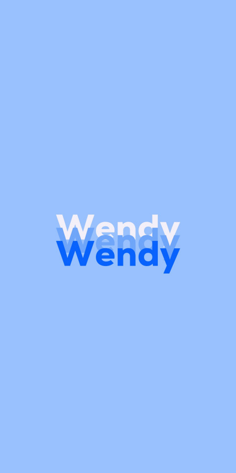 Free photo of Name DP: Wendy