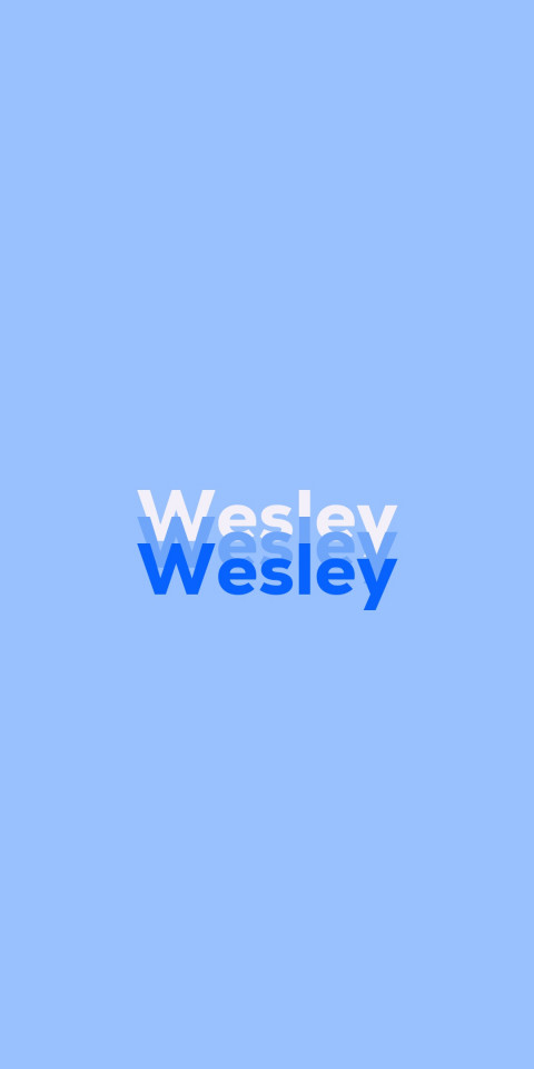 Free photo of Name DP: Wesley