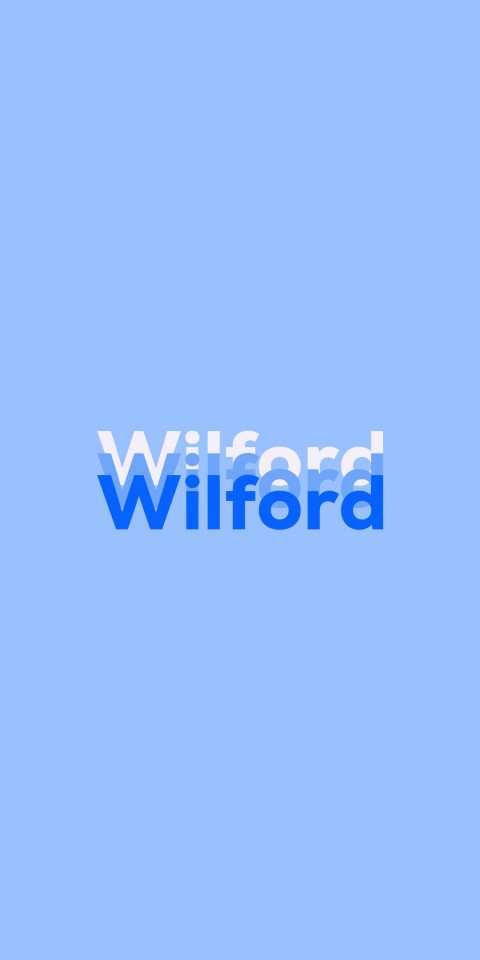 Free photo of Name DP: Wilford