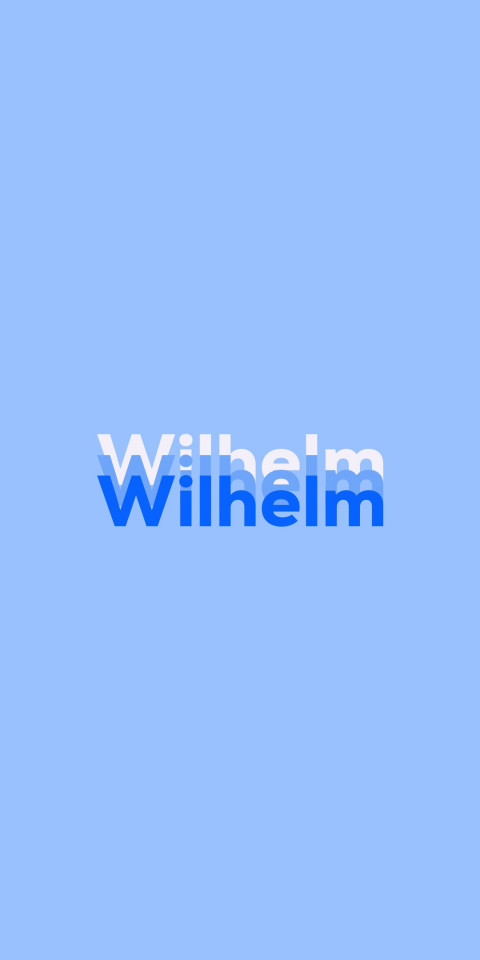 Free photo of Name DP: Wilhelm