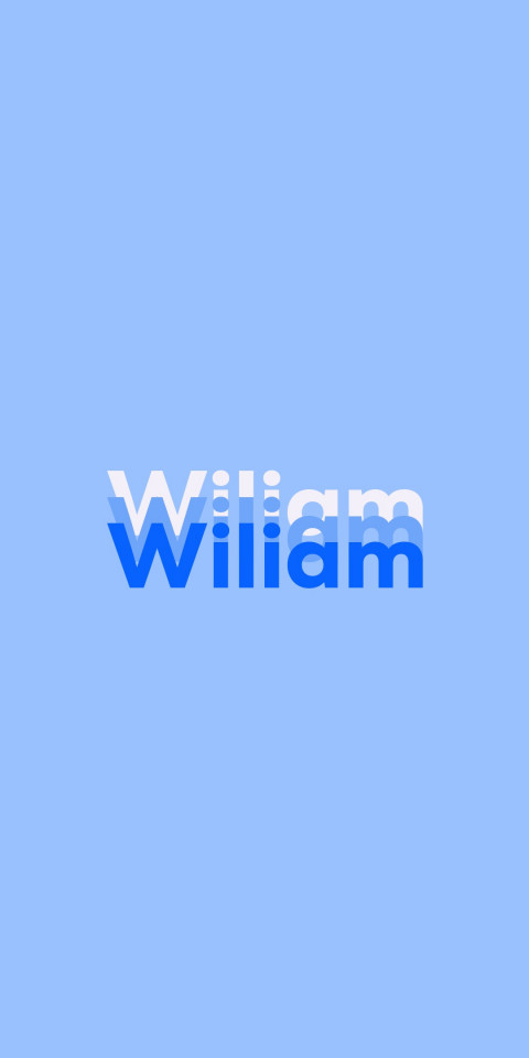 Free photo of Name DP: Wiliam