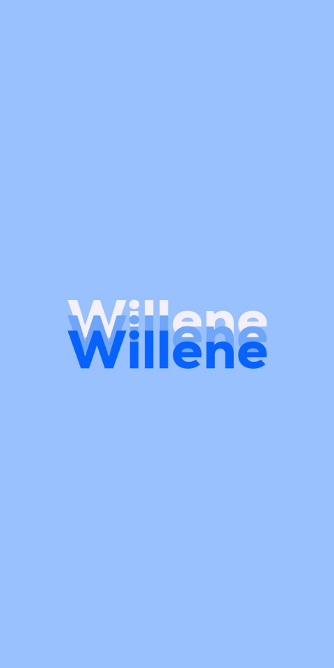Free photo of Name DP: Willene