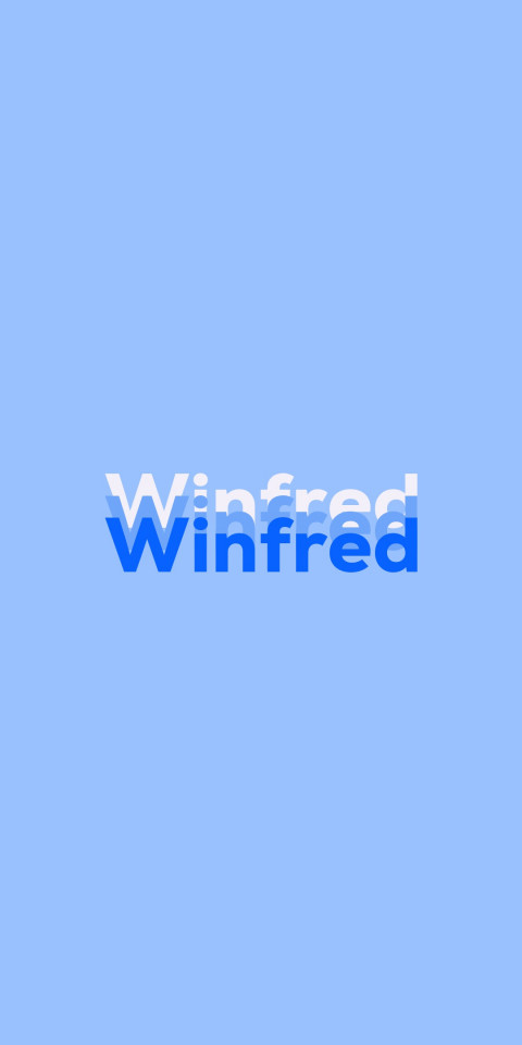 Free photo of Name DP: Winfred