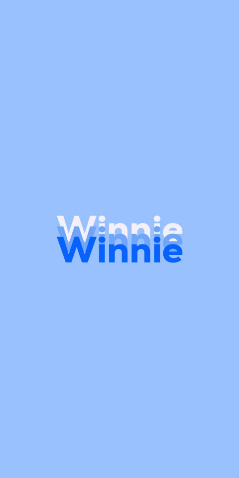 Free photo of Name DP: Winnie
