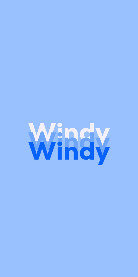 Free photo of Name DP: Windy