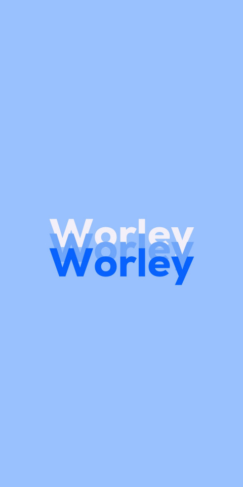 Free photo of Name DP: Worley