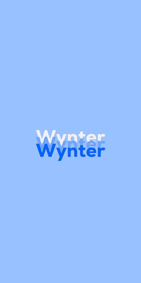 Free photo of Name DP: Wynter