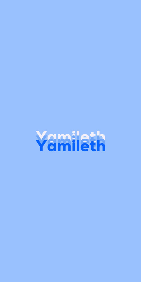 Free photo of Name DP: Yamileth