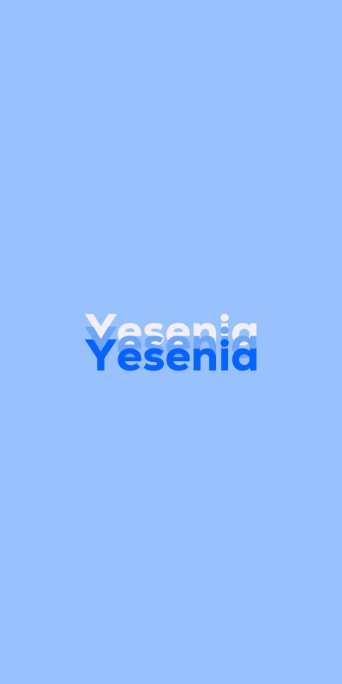 Free photo of Name DP: Yesenia