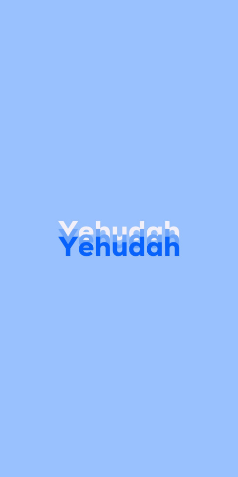 Free photo of Name DP: Yehudah