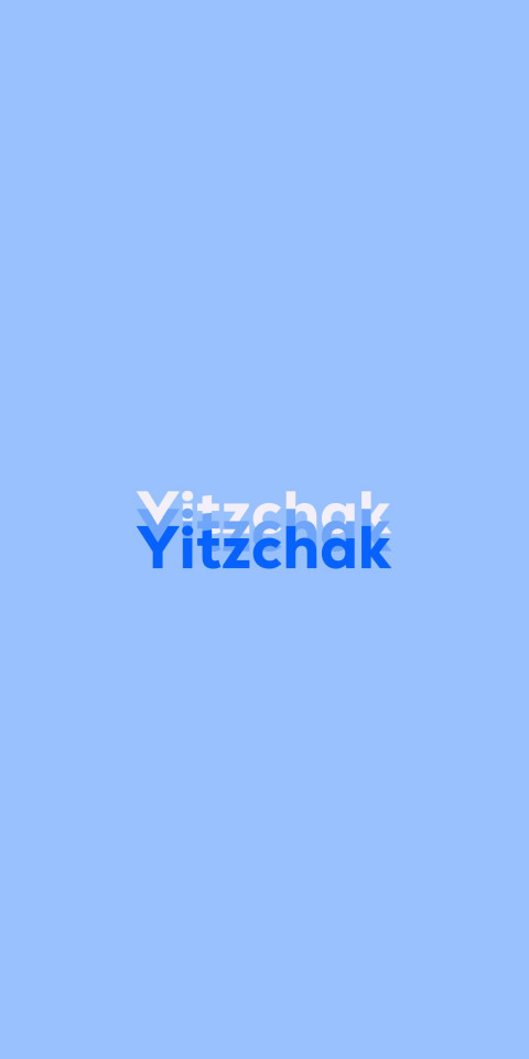 Free photo of Name DP: Yitzchak
