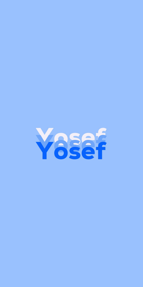 Free photo of Name DP: Yosef