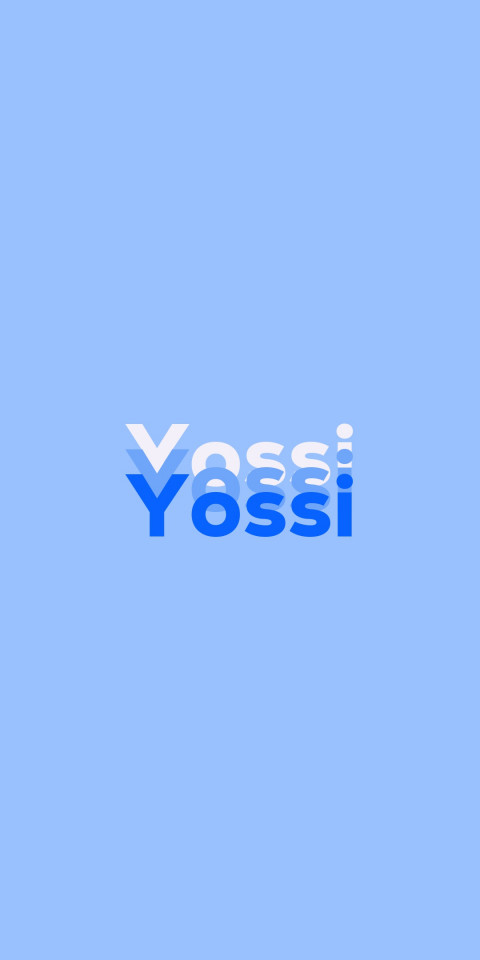 Free photo of Name DP: Yossi