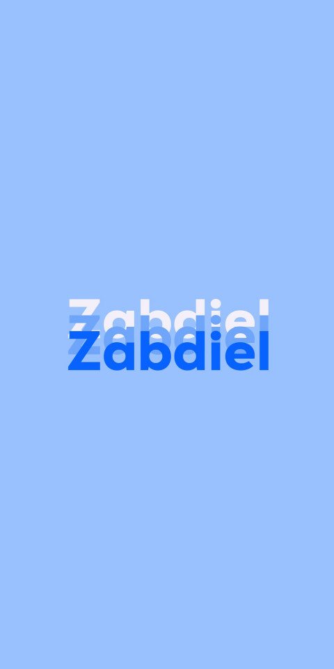 Free photo of Name DP: Zabdiel