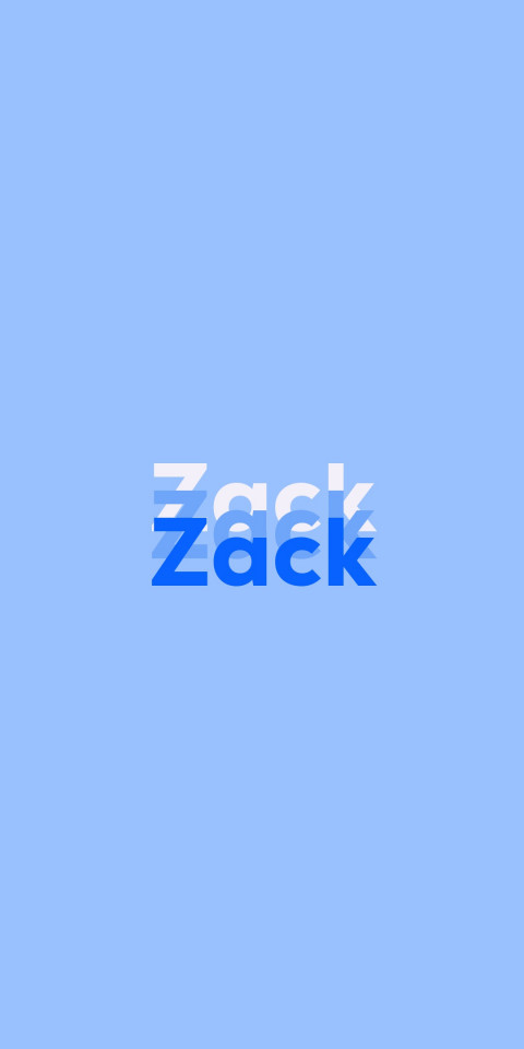 Free photo of Name DP: Zack