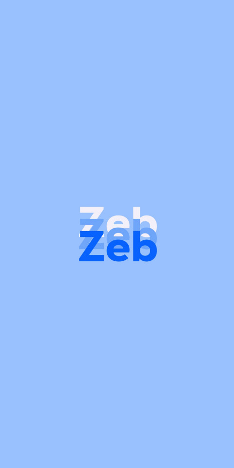 Free photo of Name DP: Zeb