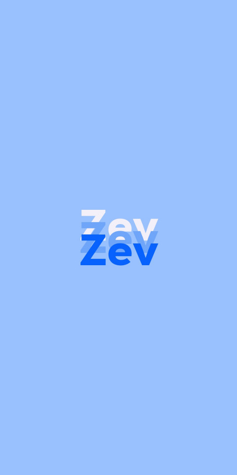 Free photo of Name DP: Zev