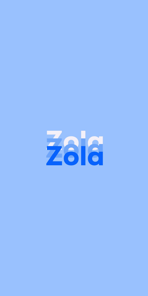 Free photo of Name DP: Zola