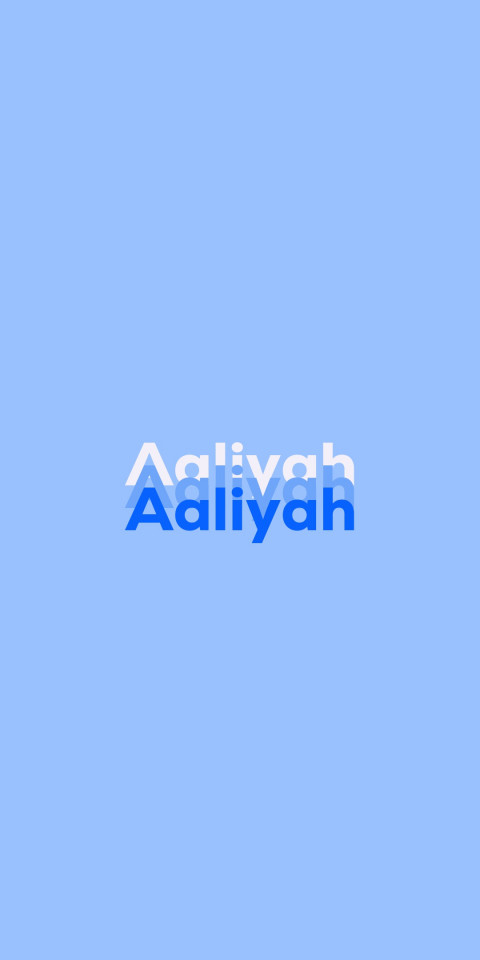 Free photo of Name DP: Aaliyah