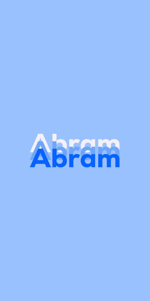 Free photo of Name DP: Abram