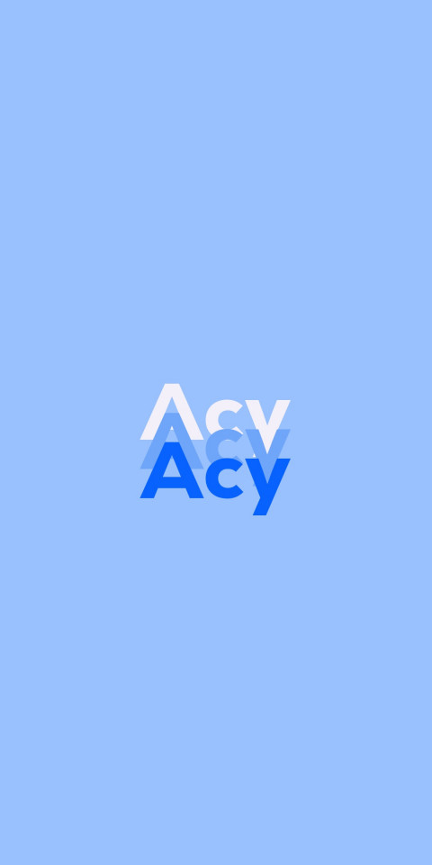 Free photo of Name DP: Acy