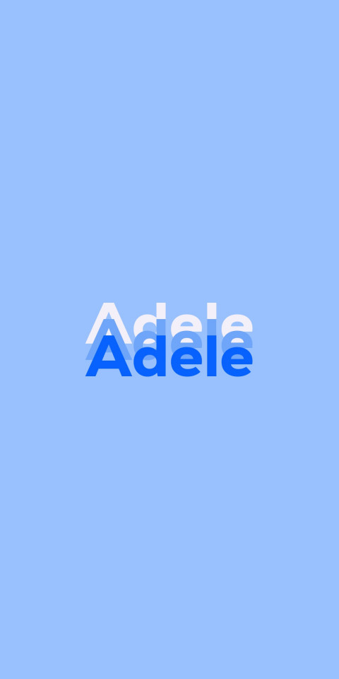 Free photo of Name DP: Adele