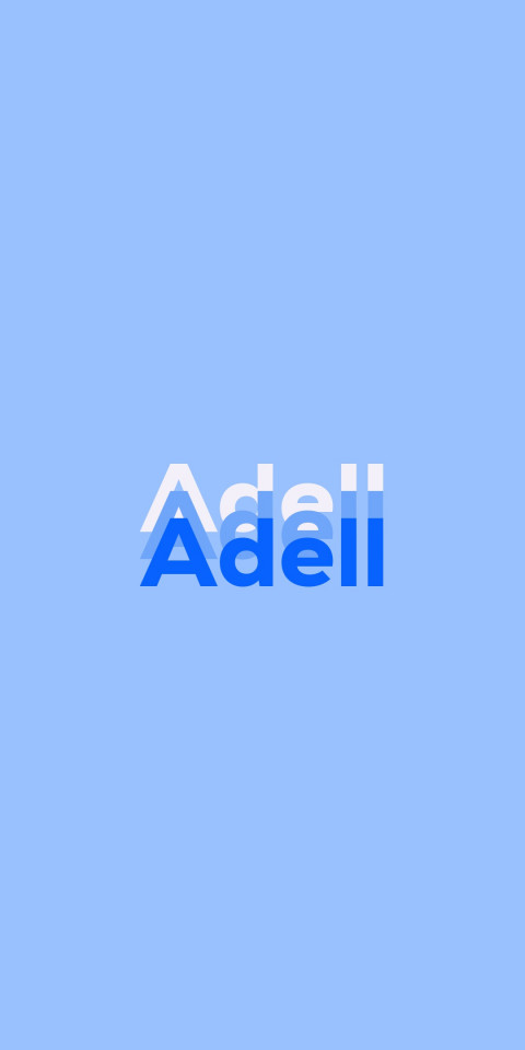 Free photo of Name DP: Adell