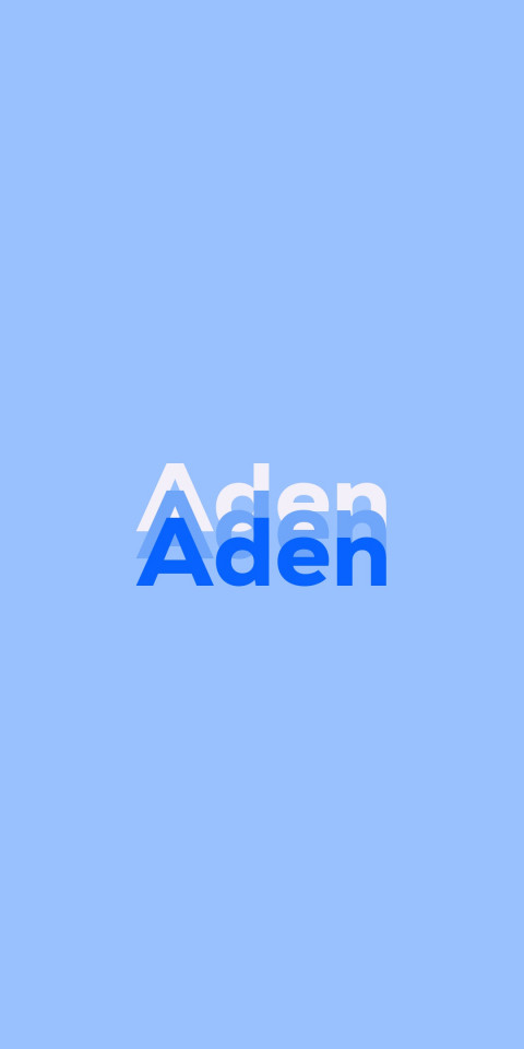 Free photo of Name DP: Aden