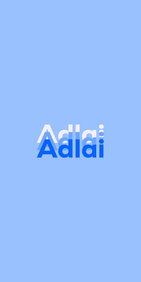 Free photo of Name DP: Adlai