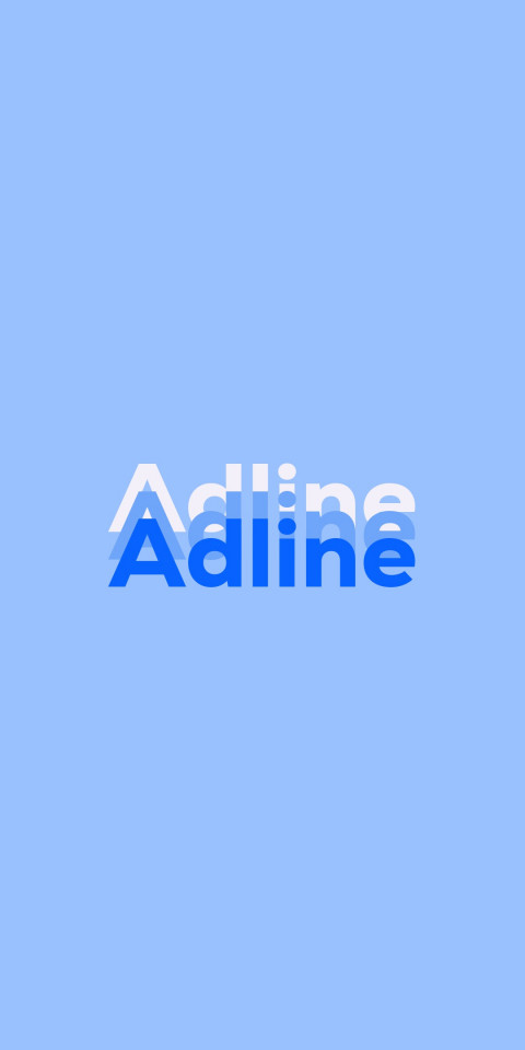 Free photo of Name DP: Adline