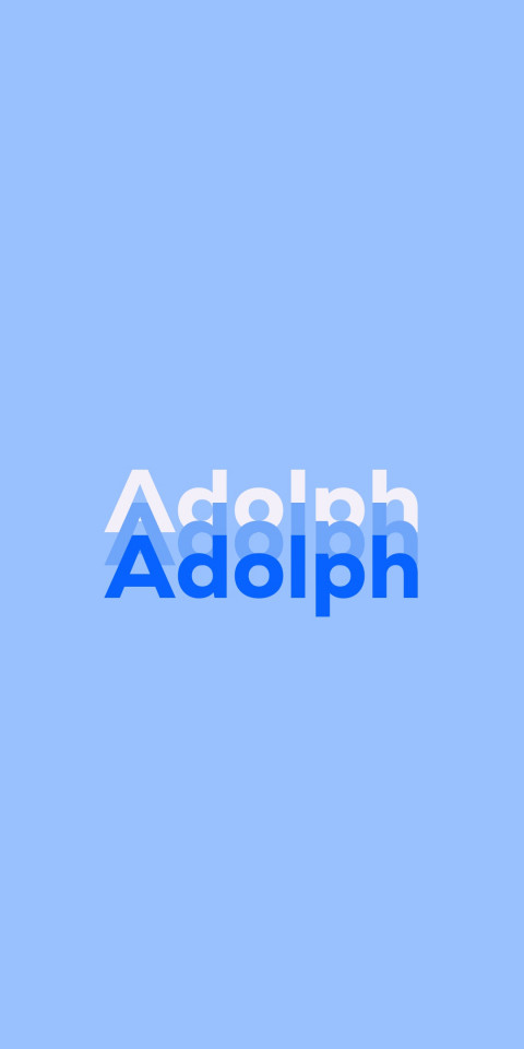 Free photo of Name DP: Adolph