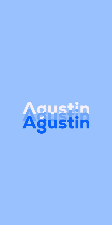 Free photo of Name DP: Agustin