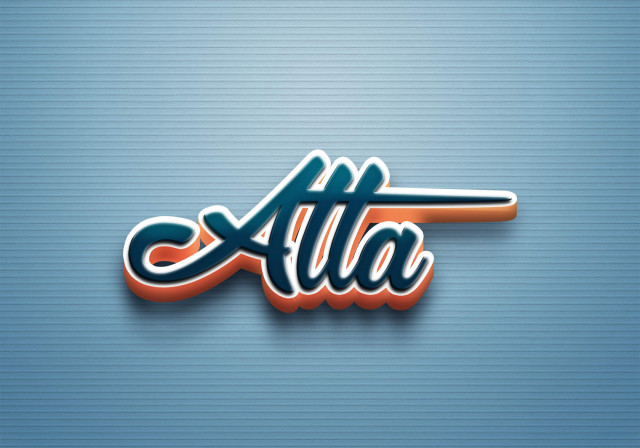 Free photo of Cursive Name DP: Alta