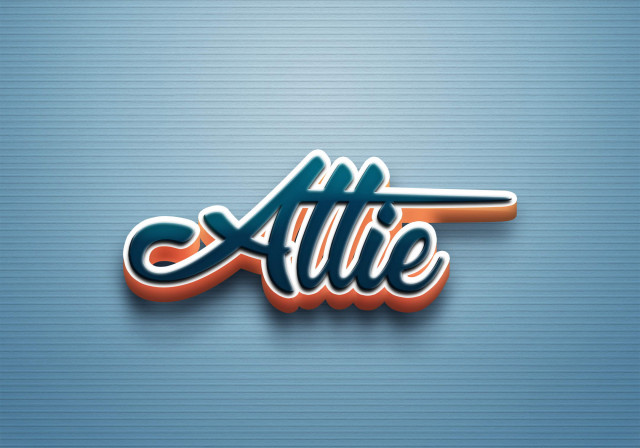 Free photo of Cursive Name DP: Altie