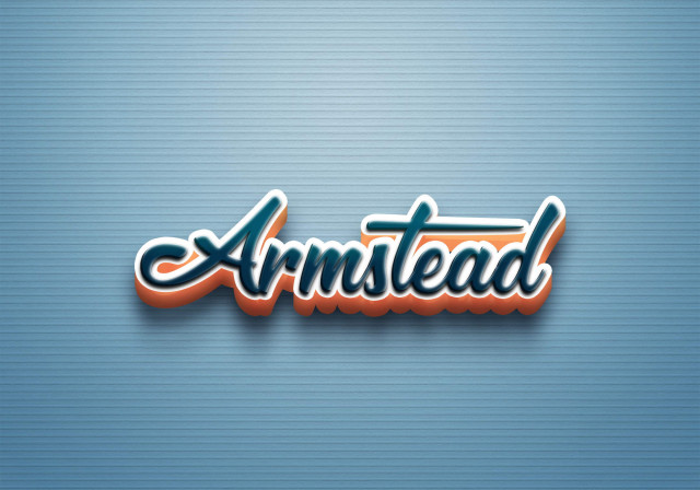 Free photo of Cursive Name DP: Armstead