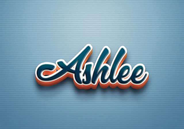 Free photo of Cursive Name DP: Ashlee