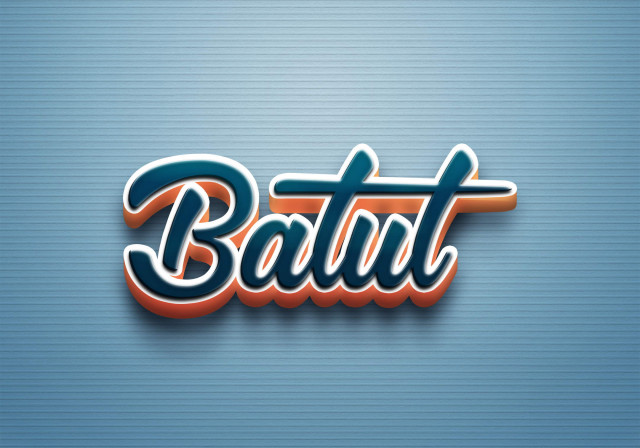 Free photo of Cursive Name DP: Batul