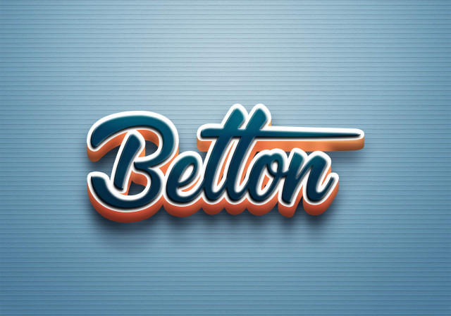 Free photo of Cursive Name DP: Belton