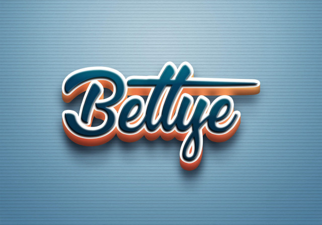 Free photo of Cursive Name DP: Bettye