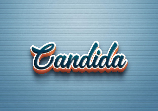 Free photo of Cursive Name DP: Candida