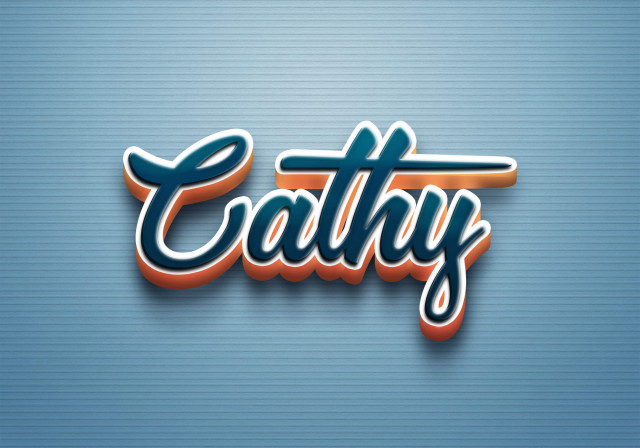 Free photo of Cursive Name DP: Cathy