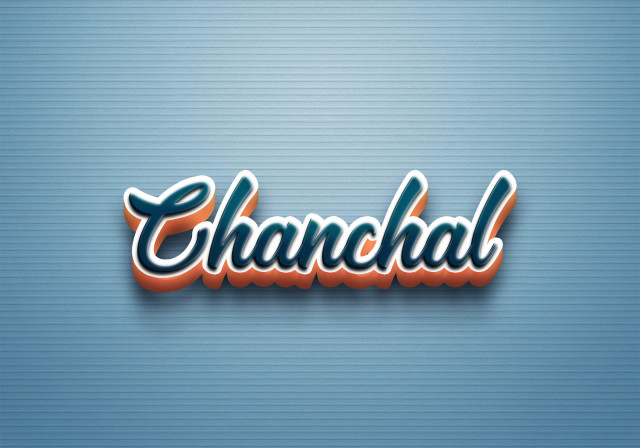 Free photo of Cursive Name DP: Chanchal