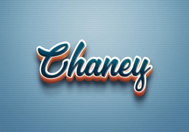 Free photo of Cursive Name DP: Chaney